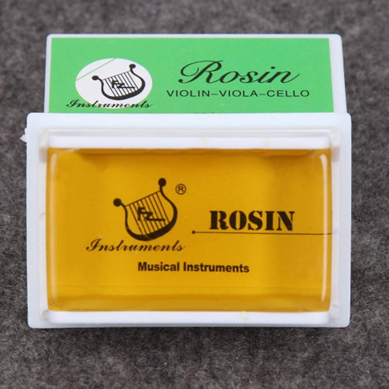 EastyGold Rosin Natural for Violin Cello Viola Rosin Light Low Dust for Bows String Music Instrument Accessory Yellow with Case 3 Pack - Image 5